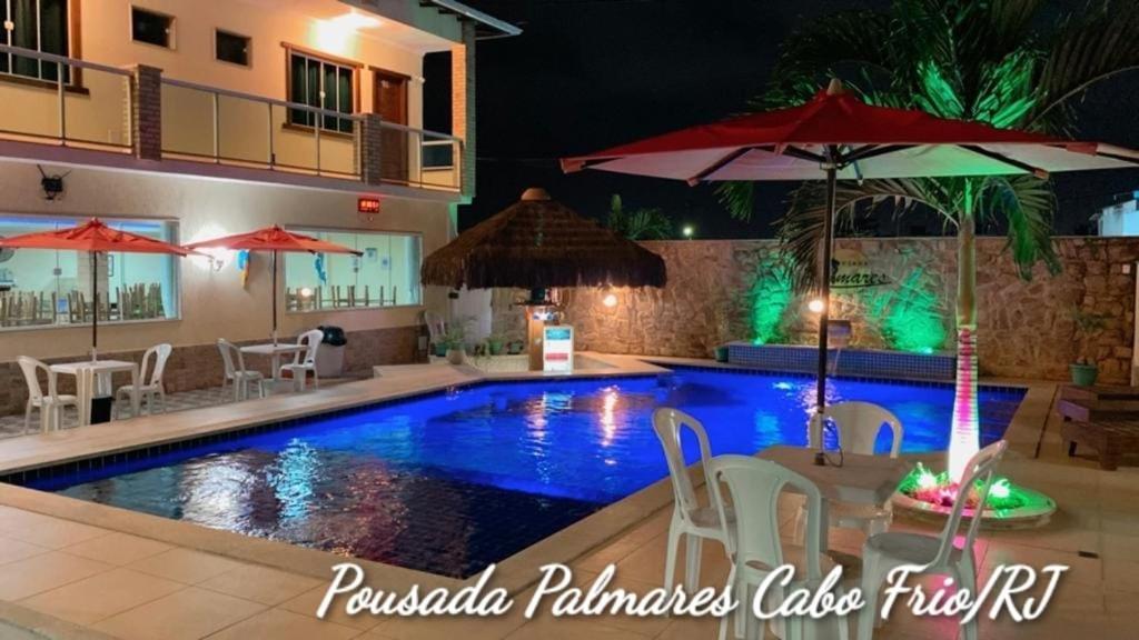 Pousada Palmares Hotel Cabo Frio Bagian luar foto